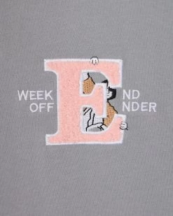Weekend Offender Ryder Graphic T-Shirt Smokey Grey -Fashion sportswear PTSS2412 RYDER SMOKEY 7626