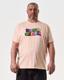 Weekend Offender Hallelujah Graphic T-Shirt Nectar Pink - Plus Size -Fashion sportswear PTSS2413X HALLELUJAH NECTAR 8173 PLUS