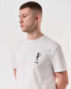 Weekend Offender Pyro Graphic T-Shirt White -Fashion sportswear PTSS2416 PYRO WHITE 5790 MODEL