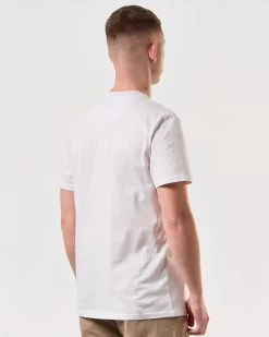 Weekend Offender Pyro Graphic T-Shirt White -Fashion sportswear PTSS2416 PYRO WHITE 5792 MODEL