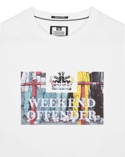 Weekend Offender Bissel Graphic T-Shirt White -Fashion sportswear PTSS2417 BISSEL WHITE 2962