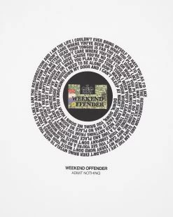 Weekend Offender Resurrection Graphic T-Shirt White -Fashion sportswear PTSS2418 RESURRECTION WHITE 3343