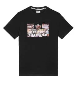Weekend Offender Keyte Graphic T-Shirt Black
