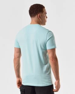 Weekend Offender Bonpensiero Graphic T-Shirt Celeste Green -Fashion sportswear PTSS2420 BONPENSIERO CELESTE 5287 MODEL