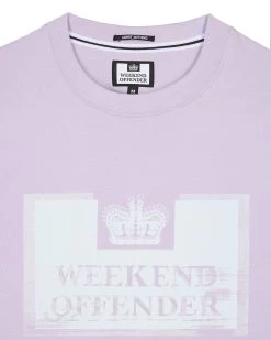 Weekend Offender Bonpensiero Graphic T-Shirt Periwinkle -Fashion sportswear PTSS2420 BONPENSIERO PERIWINKLE 3628