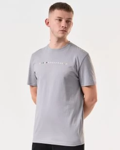 Weekend Offender Max Graphic T-Shirt Smokey Grey -Fashion sportswear PTSS2421 MAX SMOKEY 5975 MODEL