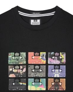 Weekend Offender Hanover Graphic T-Shirt Black -Fashion sportswear PTSS2422 HANOVER BLACK 3440