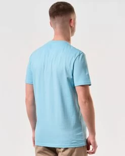 Weekend Offender Hanover Graphic T-Shirt Saltwater Blue -Fashion sportswear PTSS2422 HANOVER SALTWATER 5799 MODEL