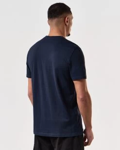 Weekend Offender Posters Graphic T-Shirt Navy -Fashion sportswear PTSS2423 POSTERS NAVY 7606