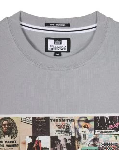 Weekend Offender Posters Graphic T-Shirt Smokey Grey -Fashion sportswear PTSS2423 POSTERS SMOKEY 7628