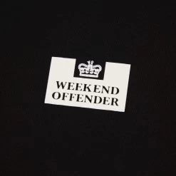 Weekend Offender Running Club Set Of 3 -Fashion sportswear RUNNING CLUB BLACK TOP TEE DETAIL 3