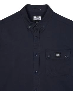 Weekend Offender Postiano Casual Ranger Shirt Navy -Fashion sportswear SHAW22 01 POSTIANO NAVY 6948 9e5d9ca9 9788 496e 99e4 6381f400793b
