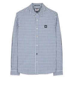 Weekend Offender Lisbon Shirt Blue House Check