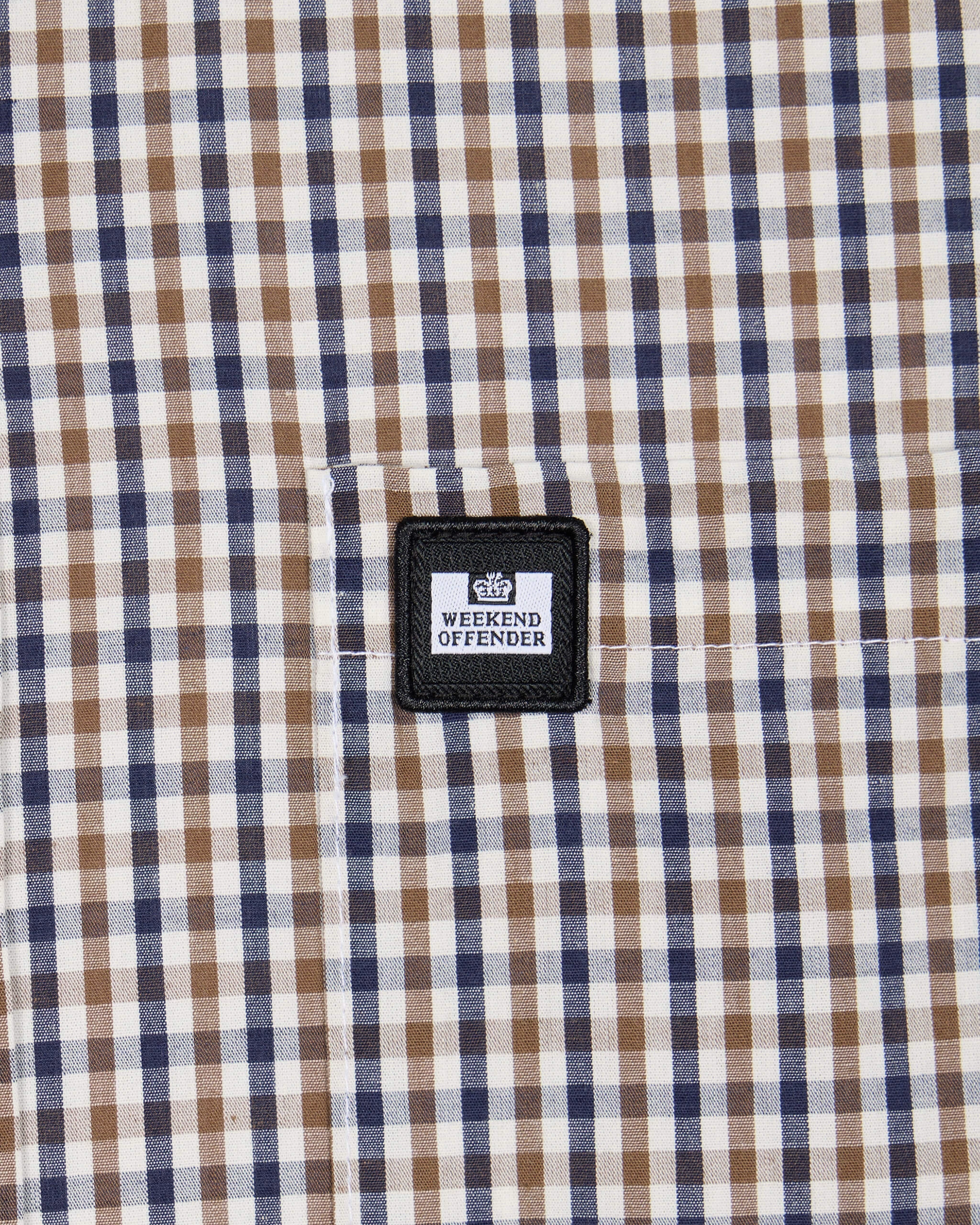 Weekend Offender Joyce Poplin Shirt House Check 6 Weekend Offender Joyce Poplin Shirt House Check - Image 6