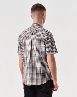 Weekend Offender Joyce Holiday Shirt Mid House Check -Fashion sportswear SHSS2403 JOYCE HOUSE CHECK 6281 MODEL