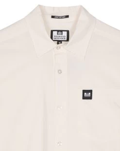 Weekend Offender Borak Short Sleeve Shirt White -Fashion sportswear SHSS2405 BORAK WHITE 11772