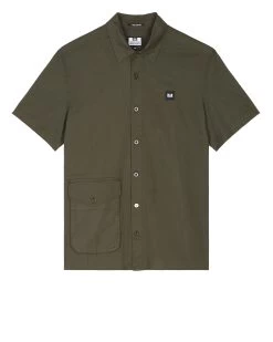 Fashion sportswear 16 Weekend Offender Barboza Pocket Shirt Castle Green