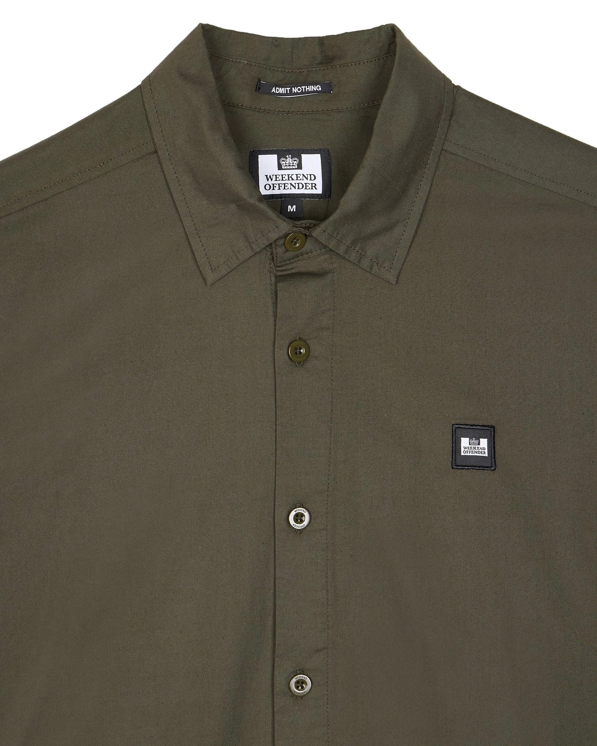 Weekend Offender Barboza Pocket Shirt Castle Green 6 Weekend Offender Barboza Pocket Shirt Castle Green - Image 6