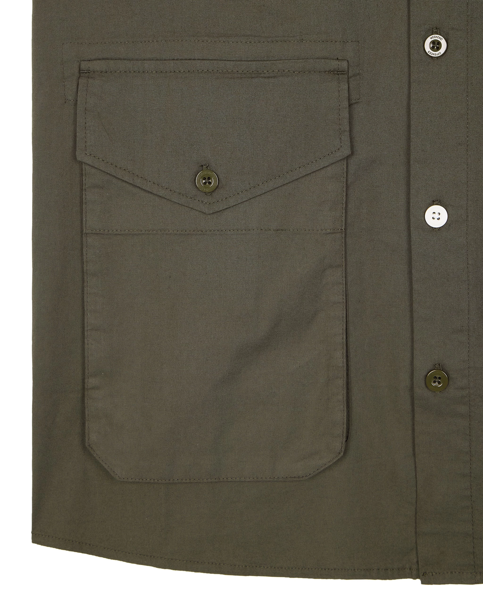 Weekend Offender Barboza Pocket Shirt Castle Green 5 Weekend Offender Barboza Pocket Shirt Castle Green - Image 5