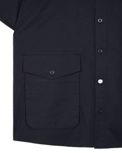 Weekend Offender Barboza Pocket Shirt Navy -Fashion sportswear SHSS2408 BARBOZA NAVY 11735
