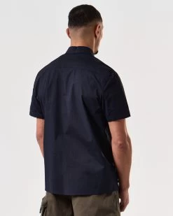 Weekend Offender Barboza Pocket Shirt Navy -Fashion sportswear SHSS2408 BARBOZA NAVY 7503