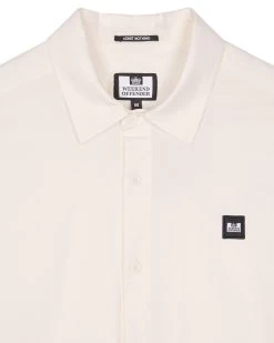 Weekend Offender Barboza Pocket Shirt White -Fashion sportswear SHSS2408 BARBOZA WHITE 11744