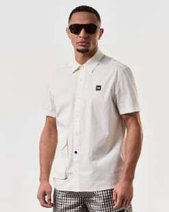 Weekend Offender Barboza Pocket Shirt White -Fashion sportswear SHSS2408 BARBOZA WHITE 7434