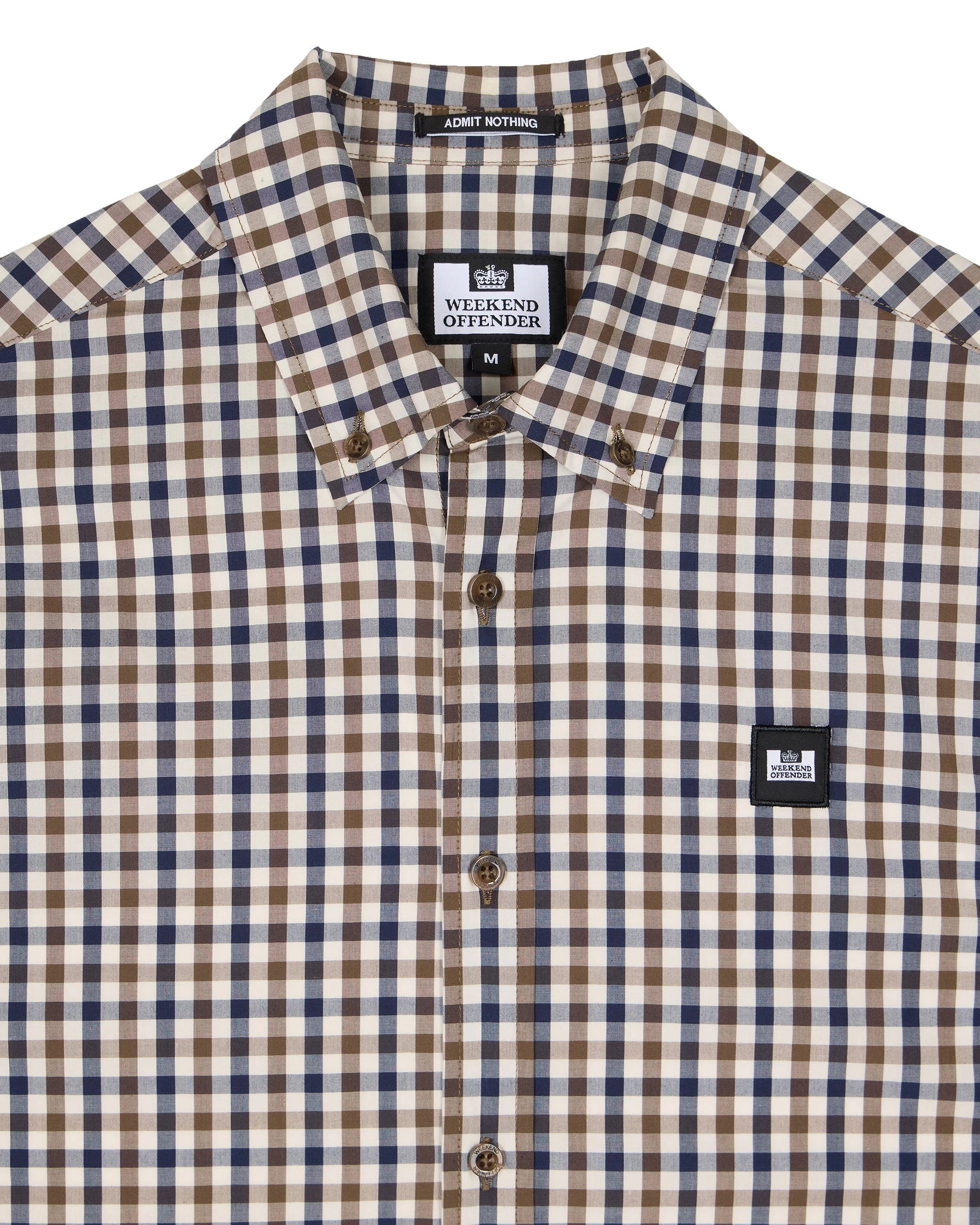 Weekend Offender Lisbon Shirt Mid House Check 5 Weekend Offender Lisbon Shirt Mid House Check - Image 5