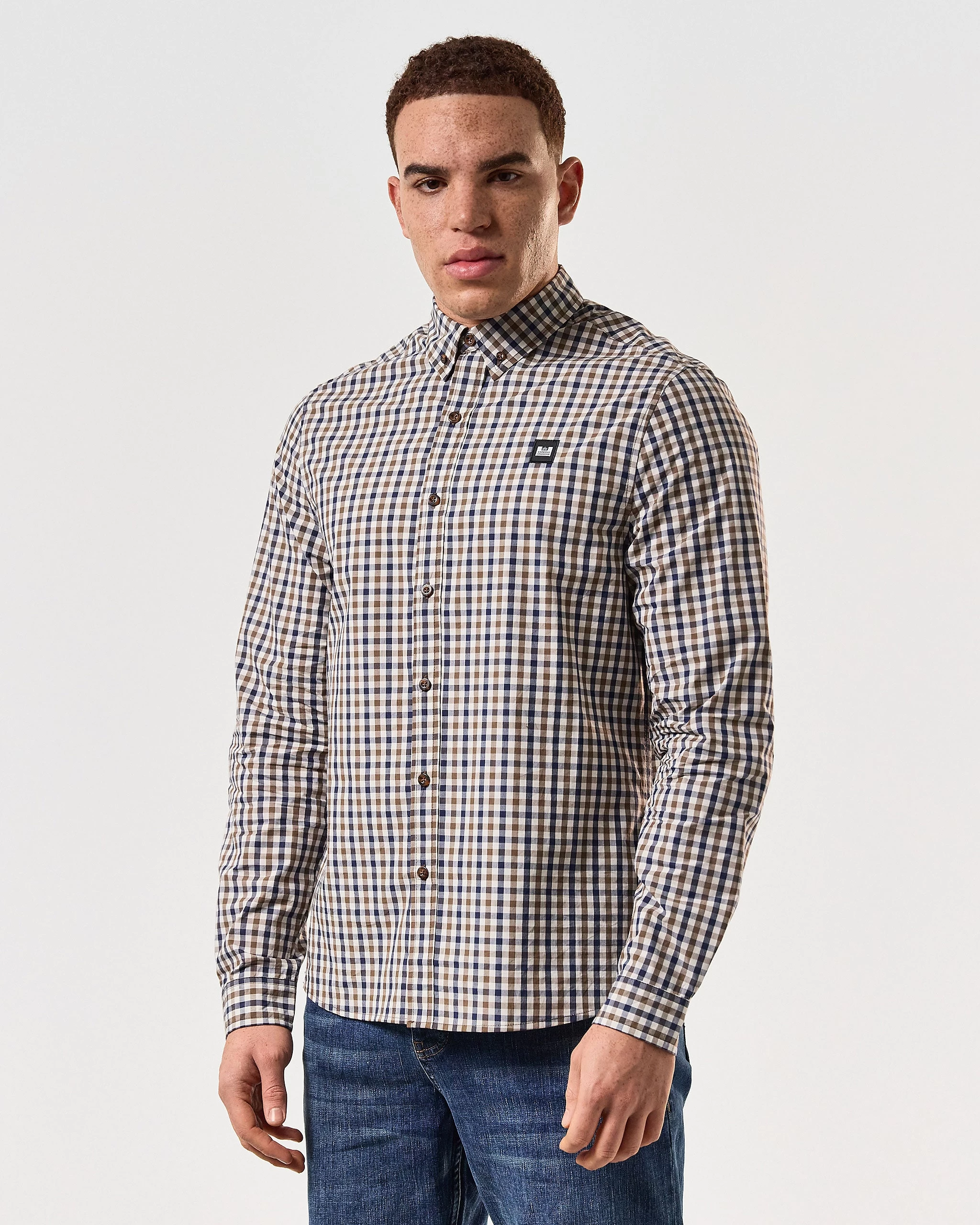 Weekend Offender Lisbon Shirt Mid House Check 3 Weekend Offender Lisbon Shirt Mid House Check - Image 3