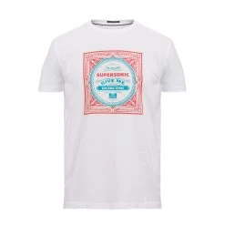 Weekend Offender Supersonic Graphic T-Shirt White