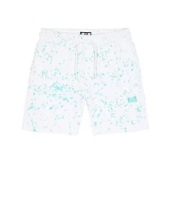 Weekend Offender Granados Tie Dye Shorts Aqua