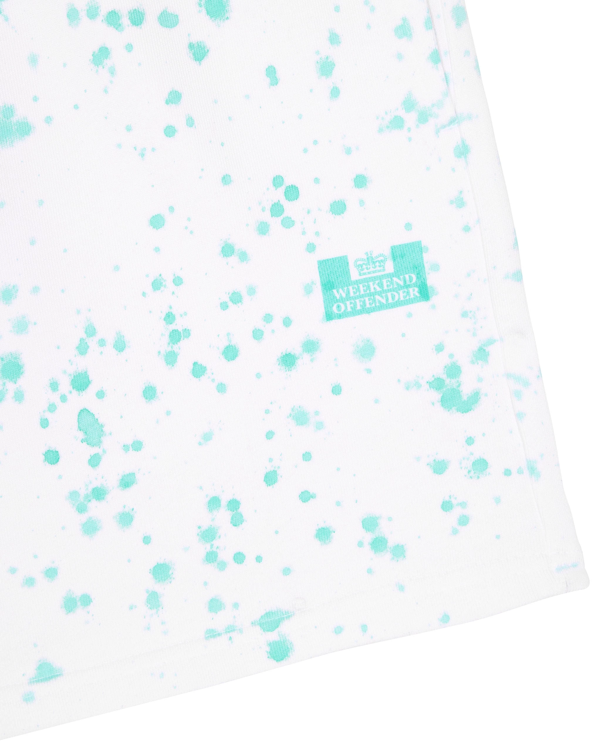 Weekend Offender Granados Tie Dye Shorts Aqua 5 Weekend Offender Granados Tie Dye Shorts Aqua - Image 5
