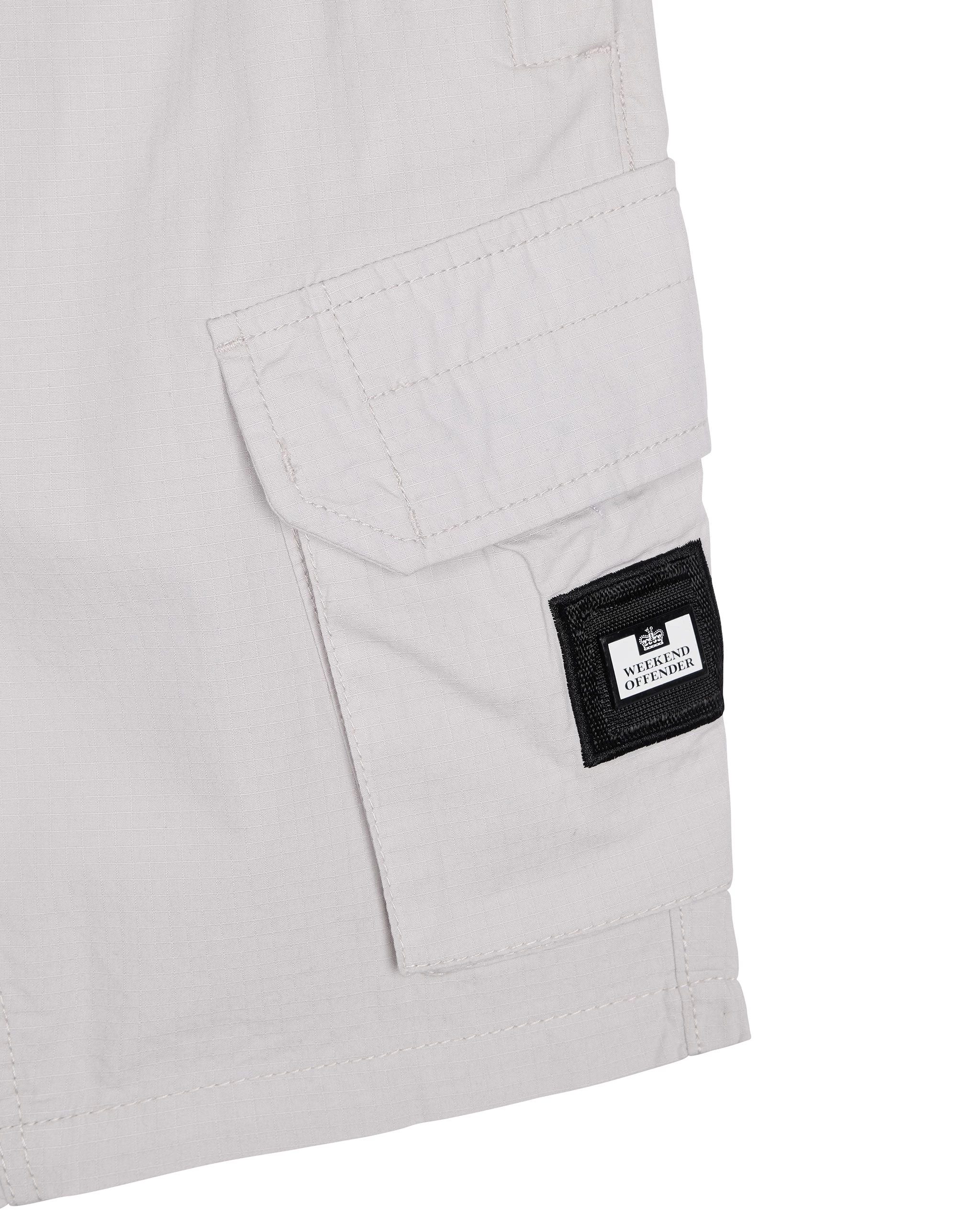 Weekend Offender Bavaro Cargo Shorts Dove Grey 6 Weekend Offender Bavaro Cargo Shorts Dove Grey - Image 6