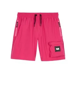 Weekend Offender Sunrise Hills Ripstop Shorts Magenta