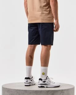 Weekend Offender Ivan Chino Shorts Navy -Fashion sportswear STSS23 IVAN NAVY 5451 MODEL