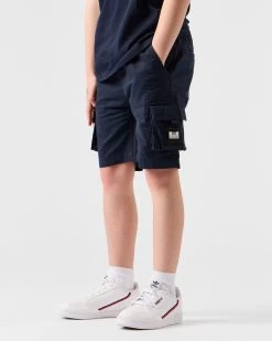 Weekend Offender Kids Mascia Cargo Shorts Navy -Fashion sportswear STSS2305 MASCIA NAVY KIDS 6612