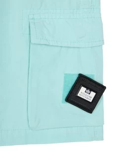 Weekend Offender Faraci Garment Dye Shorts Aqua -Fashion sportswear STSS2319 FARACI AQUA 0266