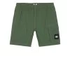Weekend Offender Faraci Garment Dye Shorts Dark Green