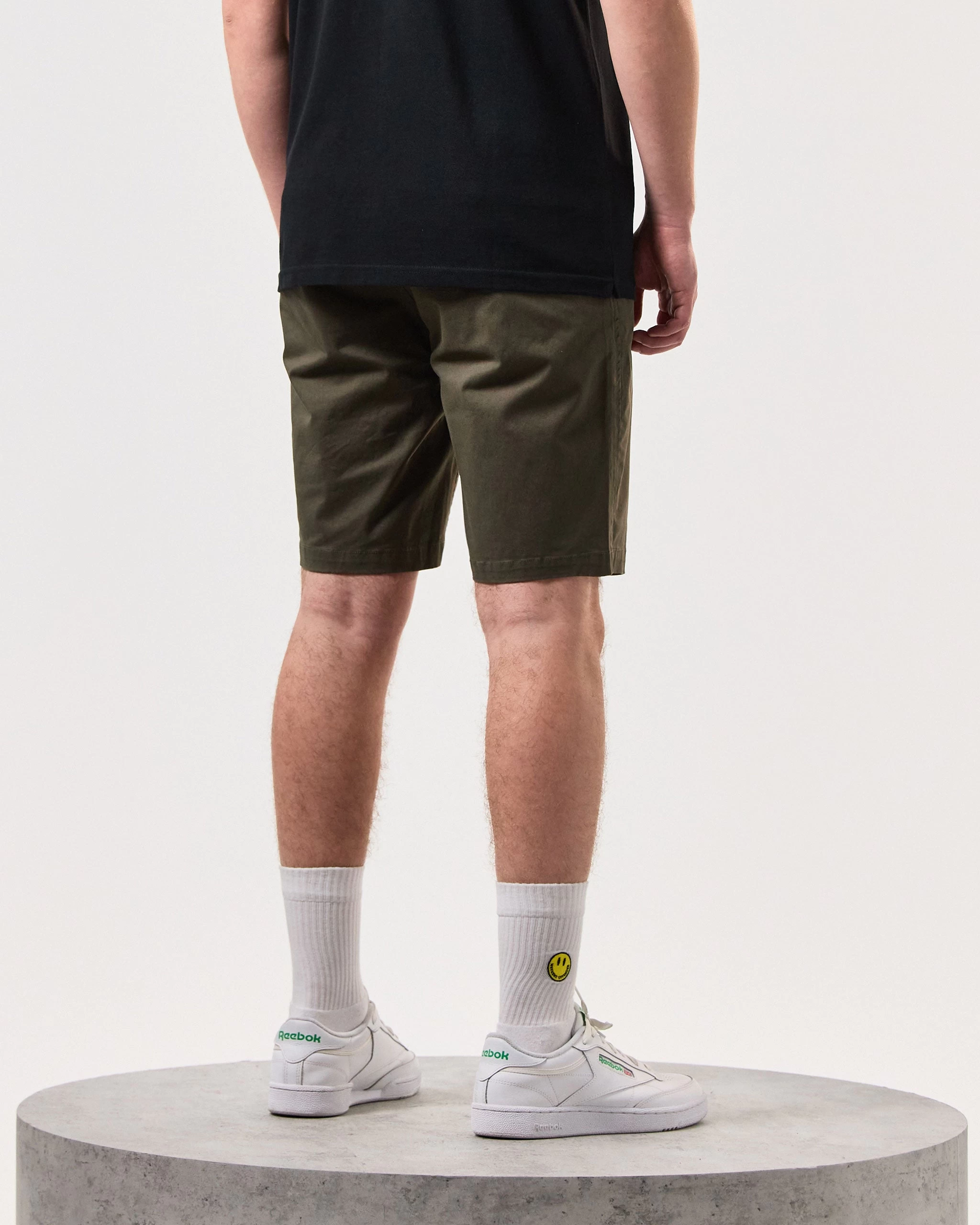 Weekend Offender Ivan Chino Shorts Castle Green 4 Weekend Offender Ivan Chino Shorts Castle Green - Image 4