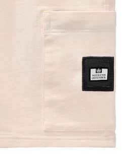 Weekend Offender Hawkins Jogger Shorts Alabaster -Fashion sportswear STSS2401 HAWKINS ALABASTER 9472