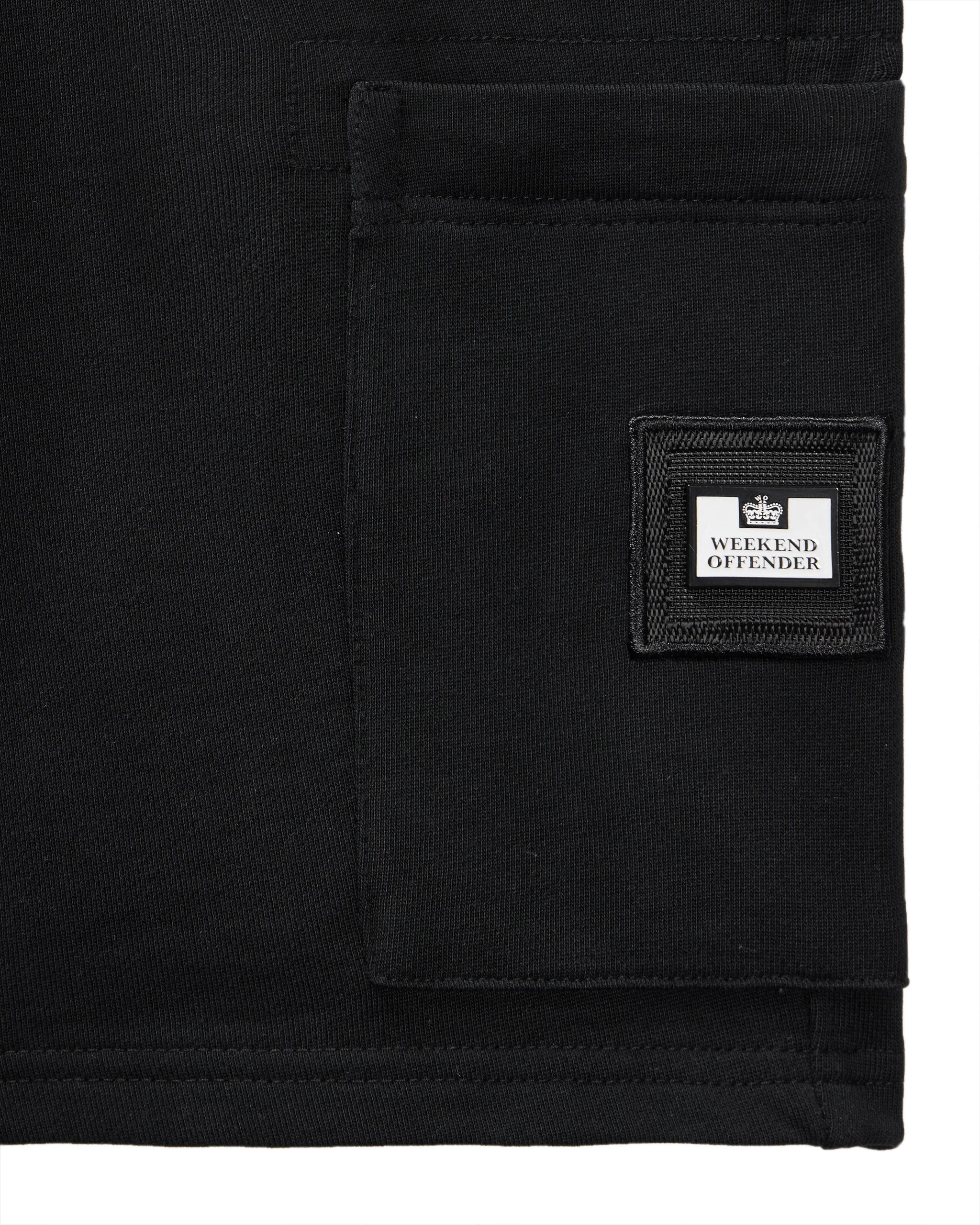 Weekend Offender Hawkins Jogger Shorts Black 6 Weekend Offender Hawkins Jogger Shorts Black - Image 6