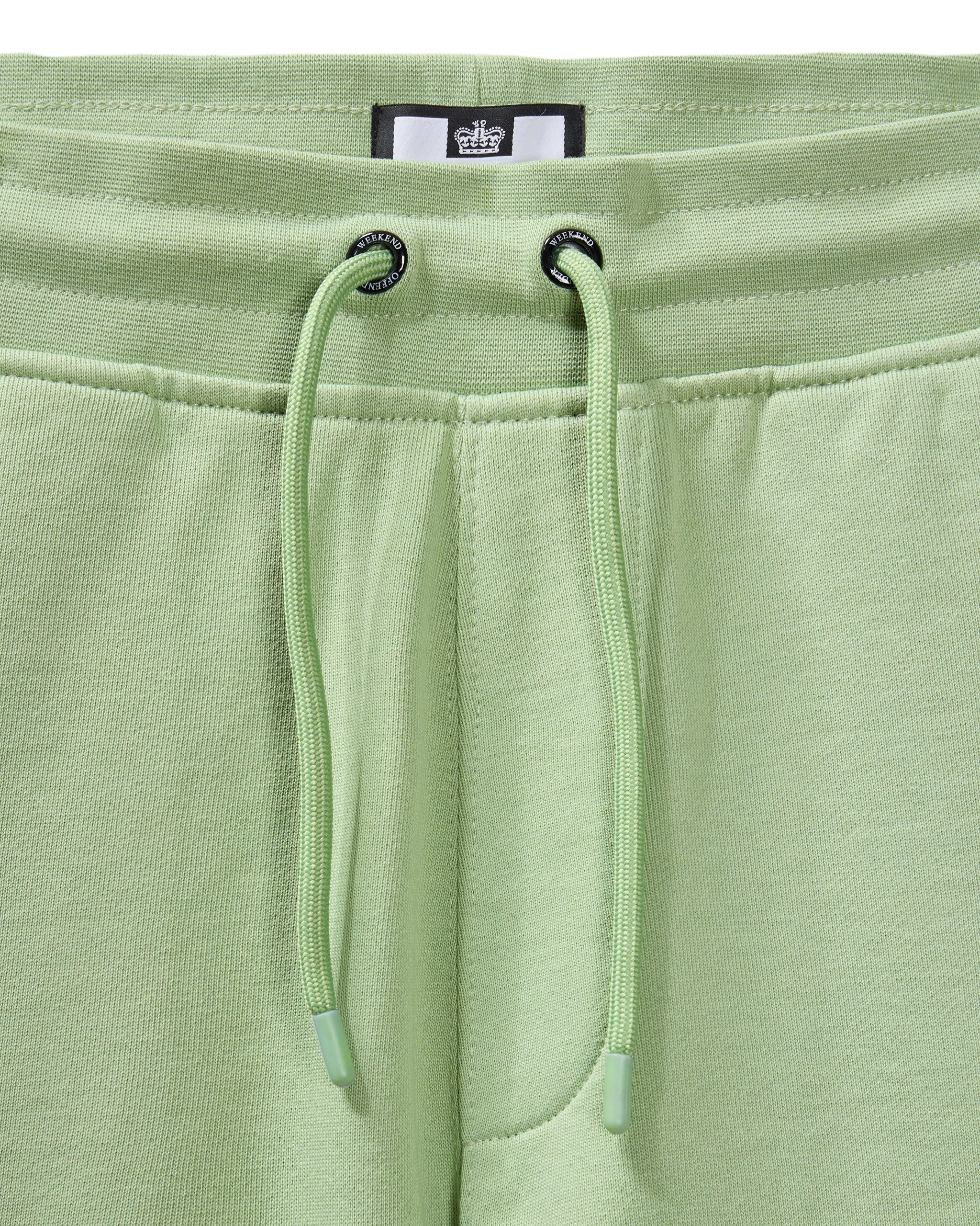 Weekend Offender Hawkins Jogger Shorts Pale Moss Green 5 Weekend Offender Hawkins Jogger Shorts Pale Moss Green - Image 5