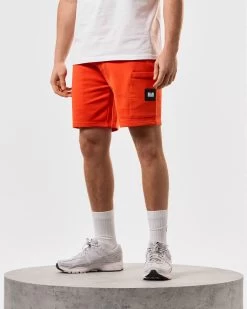 Weekend Offender Hawkins Jogger Shorts Pure Orange 9 Weekend Offender Hawkins Jogger Shorts Pure Orange -Fashion sportswear STSS2401 HAWKINS PURE ORANGE 4808 MODEL