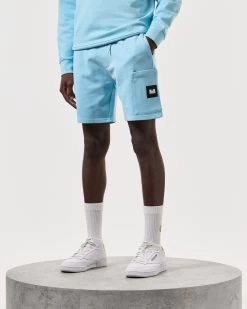 Weekend Offender Hawkins Jogger Shorts Saltwater Blue -Fashion sportswear STSS2401 HAWKINS SALTWATER 6648
