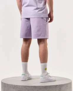 Weekend Offender Mytros Shorts Periwinkle/Bright Navy -Fashion sportswear STSS2402 MYTROS PERIWINKLE 6038 MODEL