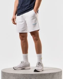 Weekend Offender Mytros Shorts White/Saltwater Blue 8 Weekend Offender Mytros Shorts White/Saltwater Blue -Fashion sportswear STSS2402 MYTROS WHITE 4859 MODEL