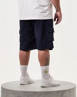Weekend Offender Mascia Cargo Shorts Navy - Plus Size -Fashion sportswear STSS2404X MASCIA NAVY 8105 PLUS