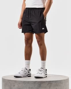 Weekend Offender Stacks Swim Shorts Black -Fashion sportswear STSS2405 STACKS BLACK 3844 MODEL