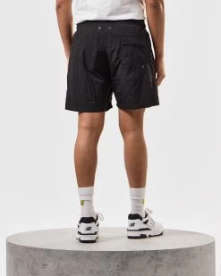 Weekend Offender Stacks Swim Shorts Black -Fashion sportswear STSS2405 STACKS BLACK 3847 MODEL