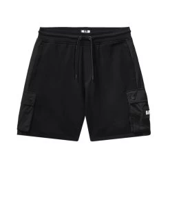 Weekend Offender Pink Sands Jogger Shorts Black